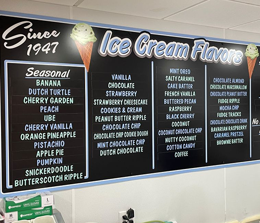 Hoffmans Homemade Ice Cream Westminster Maryland